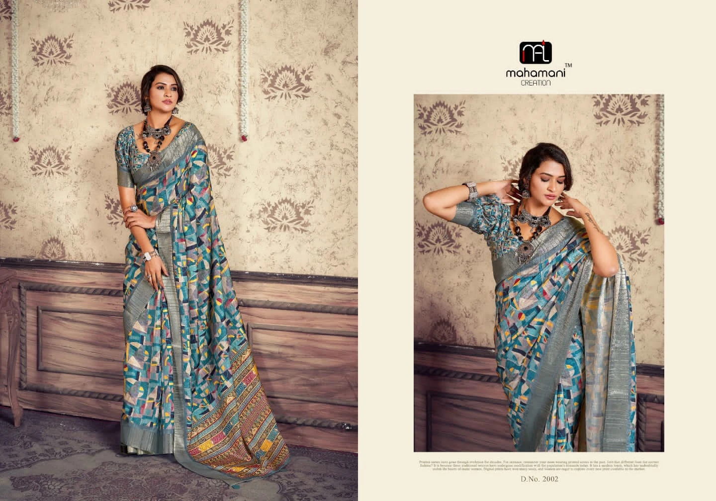 Mahamani Creation Kangan Vol 2 Heavy Gotha Silk Wholesale Sarees Catalog — Wholesale Sarees, MPA wholesale from Surat - Gallery Image 6
